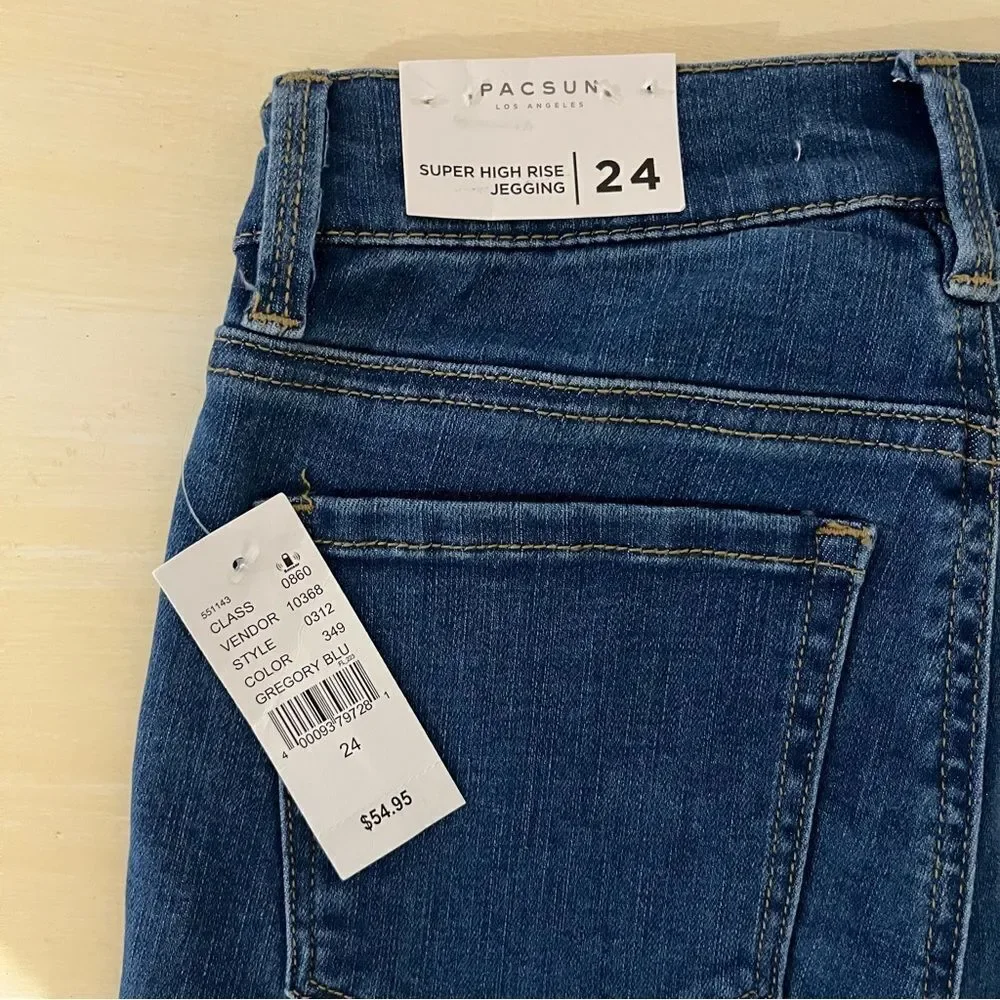 PacSun Super High Waisted Jeggings Size 24